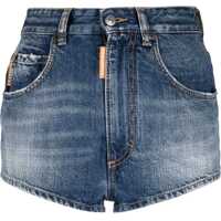 Pantaloni scurti Pac-Man Denim Shorts With Contrasting Details Femei