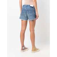 Imbracaminte RE/DONE Dama - Pantaloni scurti RE/DONE Levis Frayed Hem Stonewashed Effect Shorts Blue Femei (BM 19248347) - B-mall.ro