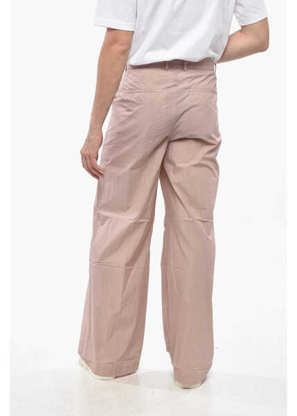 Pantaloni casual OUR LEGACY Straight Leg Cotton And Nylon Pants With Mother Of Pearl But Pink Barbati (BM 19248350) 2