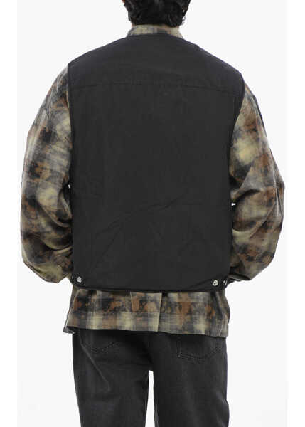 Jachete LEMAIRE Sleeveless Utility Jacket Black Barbati (BM 19248362) 2