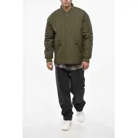 Jachete A.P.C. pentru Barbati - Jachete A.P.C. Quilted Florent Jacket With Front Buttoning Green Barbati (BM 19248365) - B-mall.ro