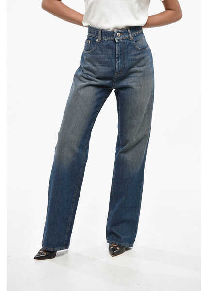 Blugi drepti SPORTMAX Regular Waist Regular Fit Jeans 22Cm Blue Femei (BM 19248374) 1