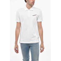 Tricouri Polo Cotton Blend Smith Polo Shirt With Printed Logo Barbati
