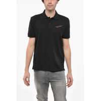 Tricouri Polo Hopsack Cotton Blend Smith Polo With Printed Logo Barbati