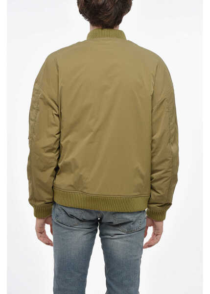 Bomber jacket DSQUARED2 Padded Cyprus Bomber With Fur Neck Green Barbati (BM 19248536) 2