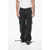 44 LABEL GROUP Baggy Fit Cargo Pants Black