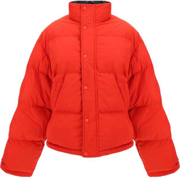 Geci de iarna Balenciaga Reversible Down Jacket With Hidden Buttoning Black Femei (BM 19248566) 1