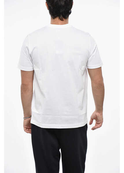 Tricouri Diesel Crew Neck Industry Cotton T-Shirt White Barbati (BM 19248683) 2