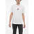 Diesel Crew Neck Cotton T-Shirt With Printed Logo White