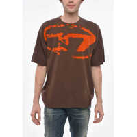 Tricouri Red Tag Crew Neck T-Shirt With Flocked Print Barbati