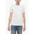 Diesel Cotton Diegor T-Shirt With Embossed Print White