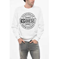 Bluze de trening Crew Neck Hard Wear Sweatshirt With Front Print Barbati