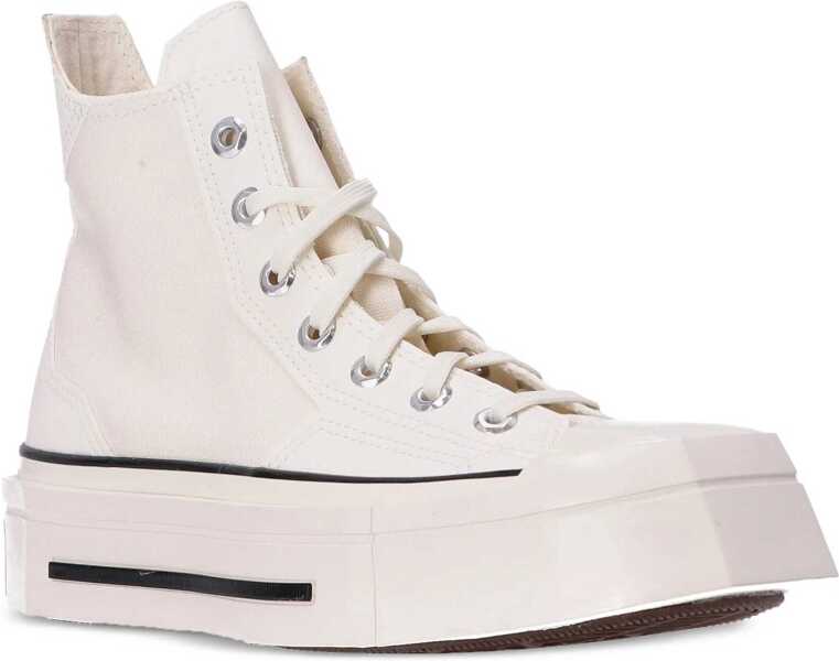 Sneakers Converse Canvas Platform Sneakers With Squared Toe White Barbati (BM 19248740) 2