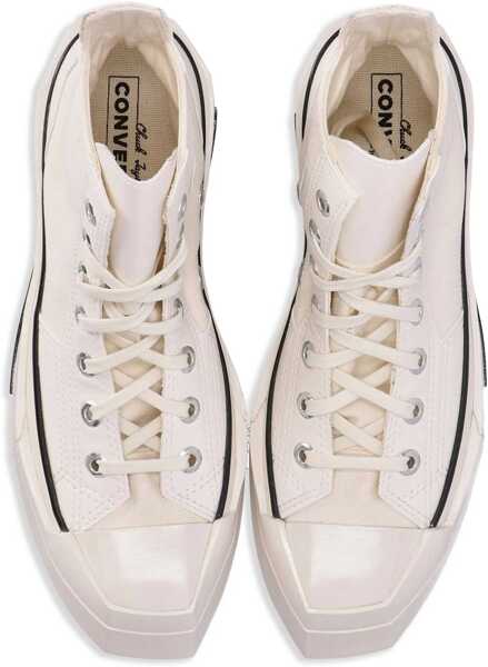 Sneakers Converse Canvas Platform Sneakers With Squared Toe White Barbati (BM 19248740) 4