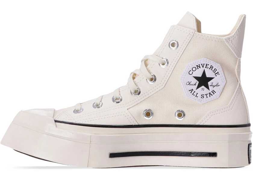 Sneakers Converse Canvas Platform Sneakers With Squared Toe White Barbati (BM 19248740) 5