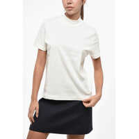 Tricouri Solid Color Caroll T-Shirt With Tone On Tone Logo Femei