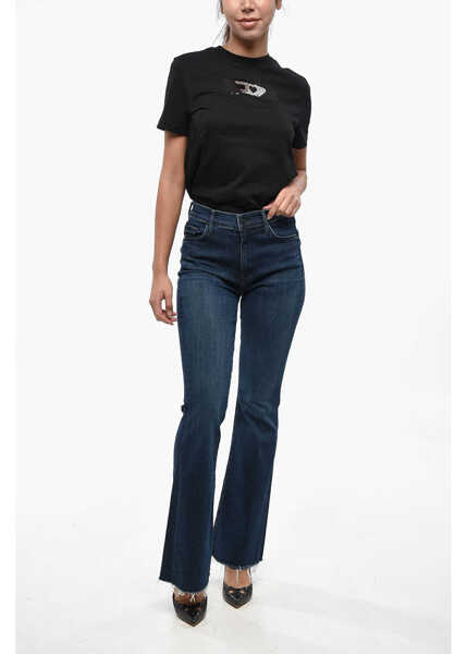 Blugi drepti MOTHER Frayed Hem Boot Cut The Weekender Jeans 20Cm Blue Femei (BM 19248761) 4