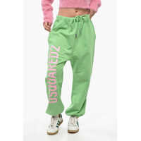 Pantaloni de trening Fleeced-Cotton V-Icon L.a. Joggers With Side Logo Femei