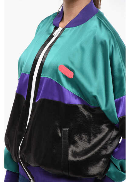 Bluze de trening DSQUARED2 Color Block Satin 80S Track Sweatshirt Multicolor Femei (BM 19248884) 2