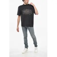 Tricouri Hugo Boss pentru Barbati - Tricouri Hugo Boss Printed Crew-Neck T-Shirt Black Barbati (BM 19248887) - B-mall.ro