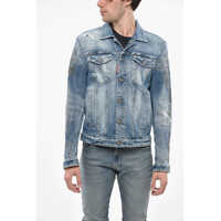 Geci de blugi Denim Western Jacket With Jewels Barbati