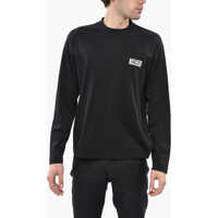 Tricouri Long Sleeved Cotton And Silk Crew-Neck T-Shirt Barbati