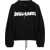 DSQUARED2 Solid Color Onion Fit Hoodie With Elastic Edge Black