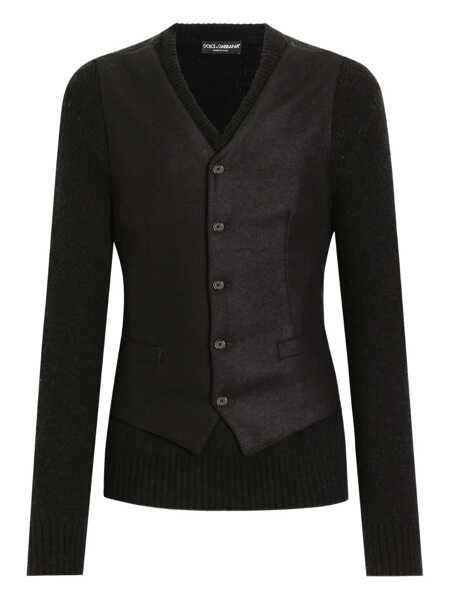 Pulovere Dolce & Gabbana Dolce & Gabbana Sweater Black Barbati (BM 19249026) 1