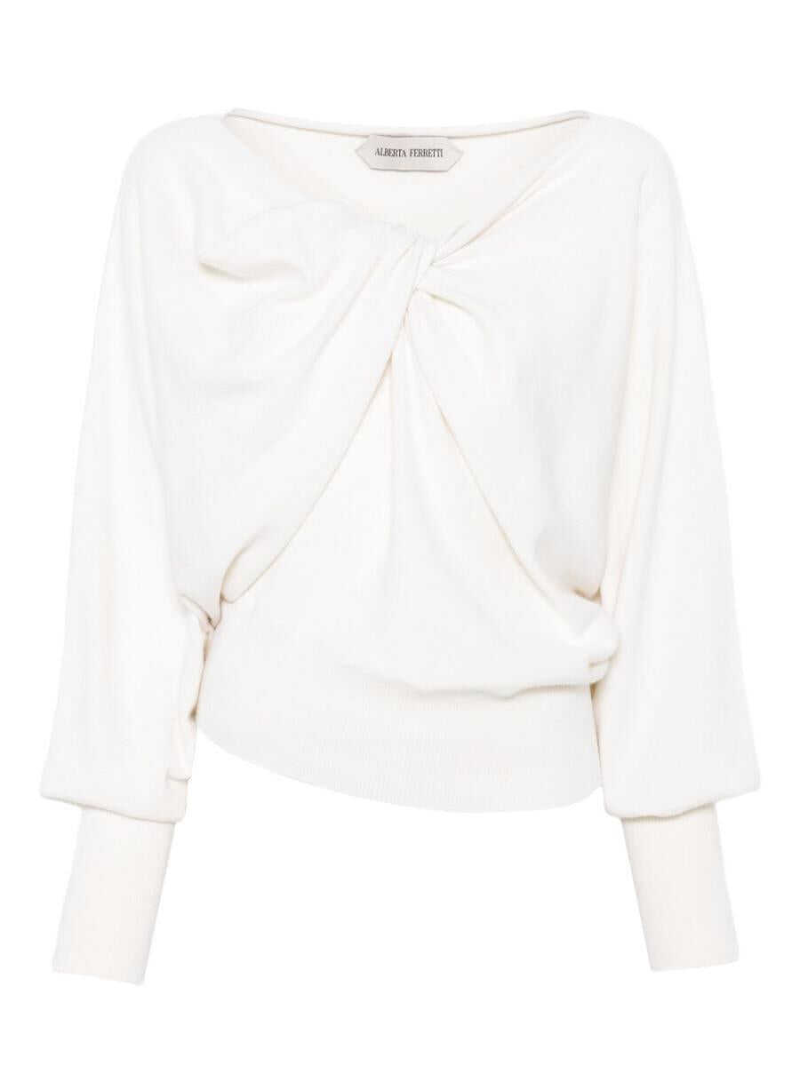 Pulovere Alberta Ferretti Alberta Ferretti Sweater Beige Femei (BM 19249032) 1