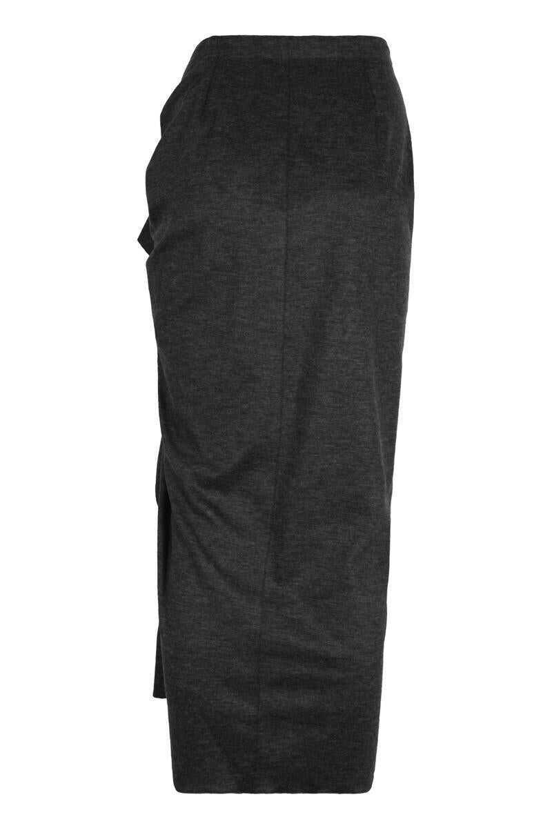 Fuste Fabiana Filippi Fabiana Filippi Gonna Pareo In Platinum GREY Femei (BM 19249254) 2