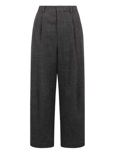 Pantaloni casual R13 R13 Wool Blend Trousers GREY Femei (BM 19250091) 1