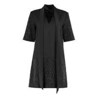 Tricouri Pinko T-Shirt Dress With Rhinestones Femei