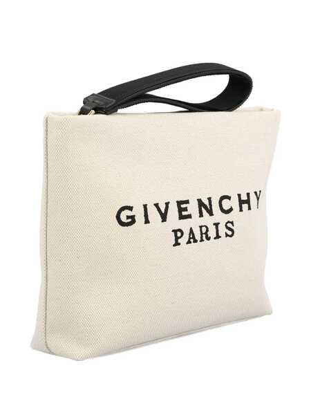 Genti mini Givenchy Givenchy Clutch WHITE Femei (BM 19250277) 3