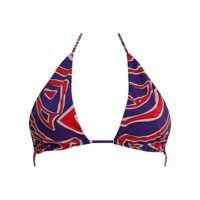 Sutiene Pucci Triangle Bikini Top With Stamba Labirinto Femei