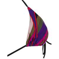 Sutiene Dama - Sutiene PUCCI Pucci Iride Print Triangle Bikini Top PURPLE Femei (BM 19250370) - B-mall.ro