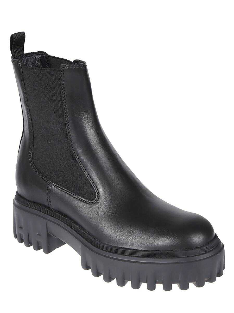 Bocanci Hogan Hogan Boots ankle Black Femei (BM 19253184) 2