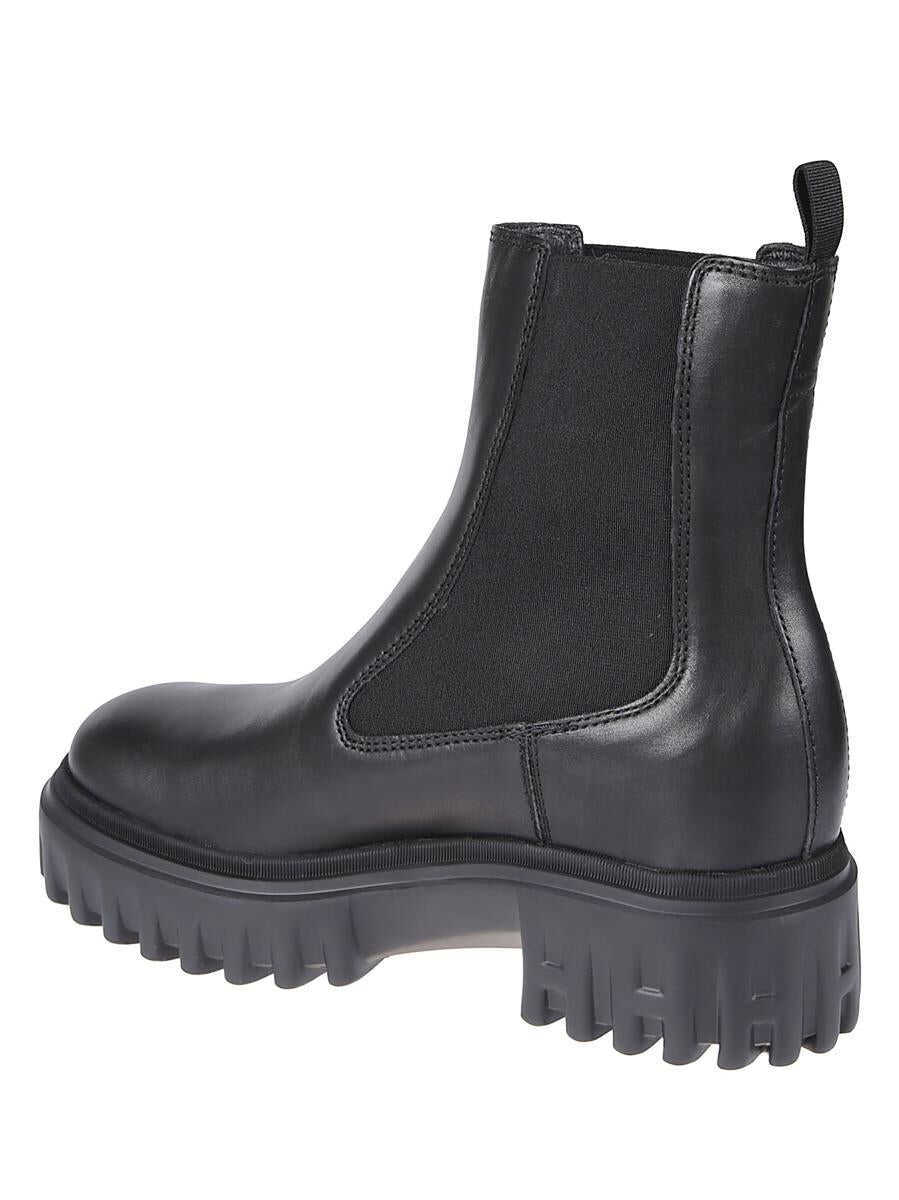 Bocanci Hogan Hogan Boots ankle Black Femei (BM 19253184) 3