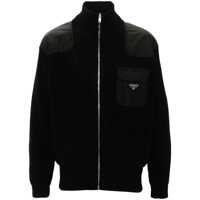 Cardigane Prada Re-Nylon-Panelling Cardigan Barbati