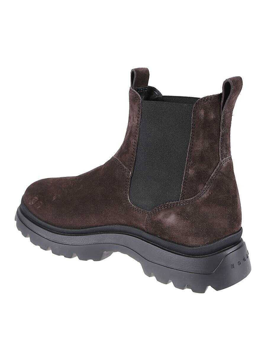 Bocanci Hogan Hogan Boots ankle BROWN Barbati (BM 19253454) 3