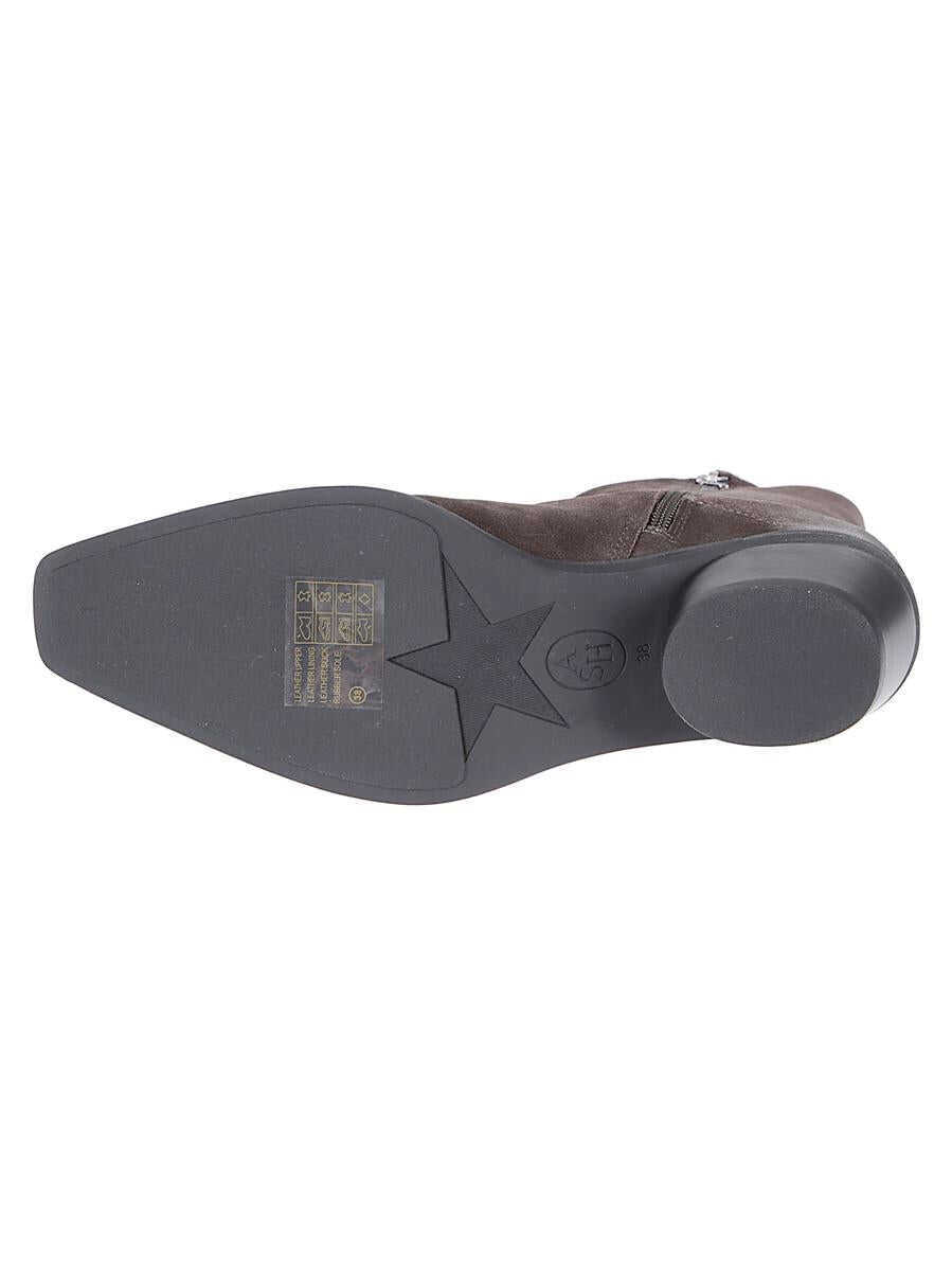 Bocanci ASH Ash Boots ankle BROWN Femei (BM 19253478) 4