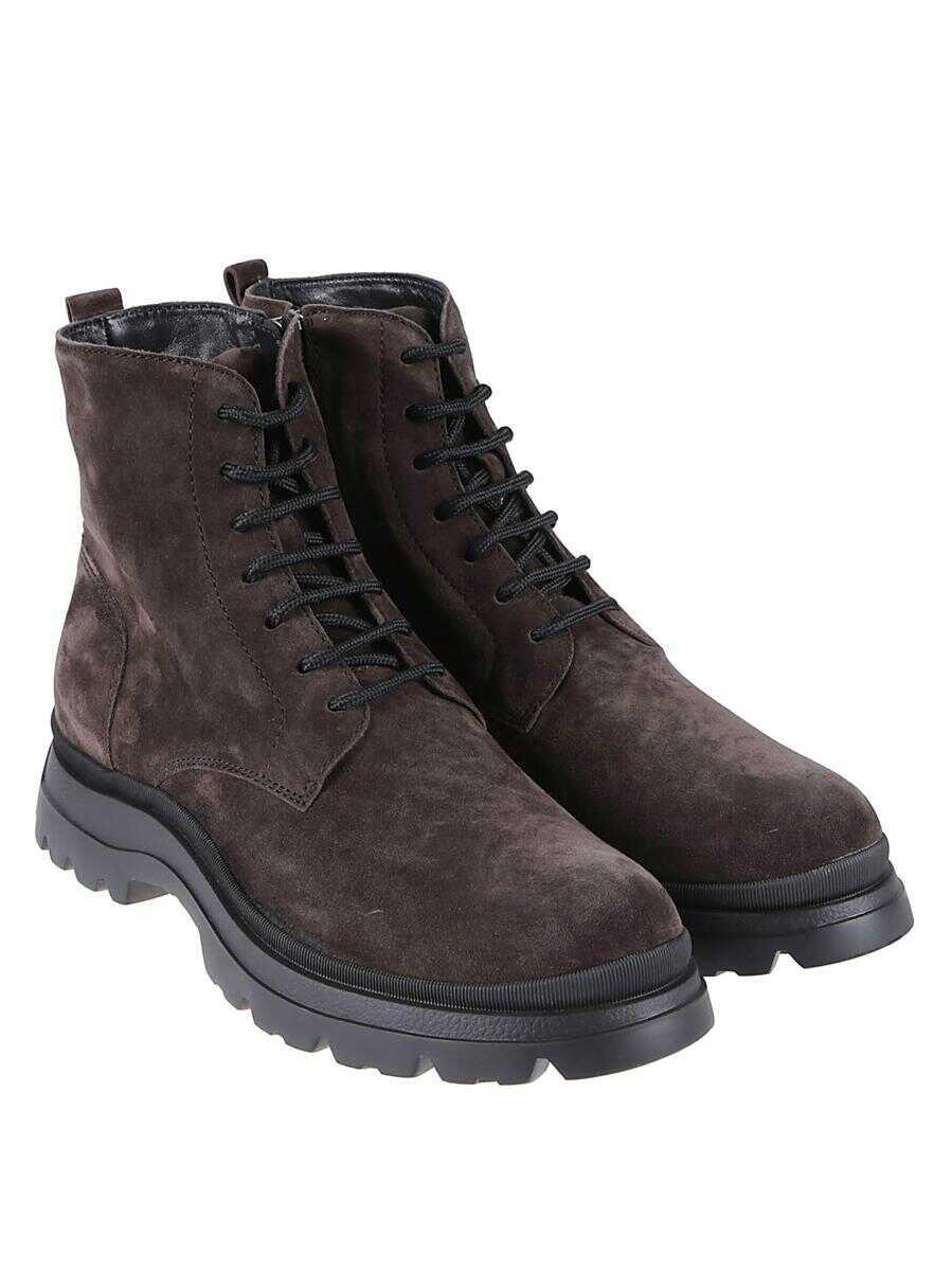 Bocanci Hogan Hogan Boots ankle BROWN Barbati (BM 19253553) 5