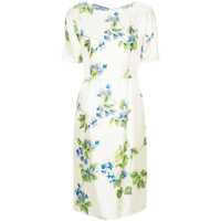 Rochii Prada Floral-Print Twill Dress Femei
