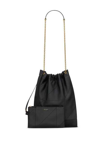 Genti de mana Saint Laurent Saint Laurent Bo Jamie Pochon 7Agneau P Black Femei (BM 19253757) 5