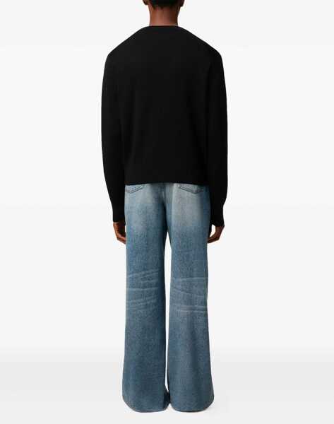 Cardigane AMI Paris Ami De Coeur Cardigan NOIR/ROUGE Barbati (BM 19253816) 4