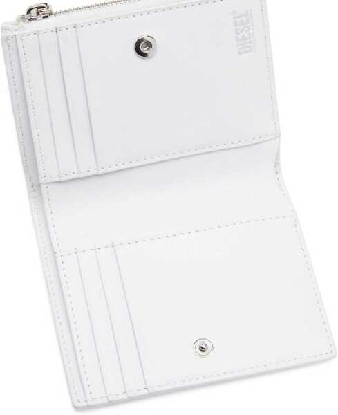 Portofele Diesel Leather Wallet WHITE Femei (BM 19253825) 4