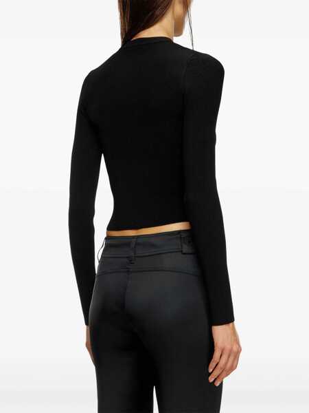 Bluze Diesel Top M-Valari BLACK Femei (BM 19253834) 4