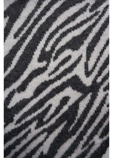 Esarfe Liu Jo Scarf with animal-print Grey Femei (BM 19253864) 3