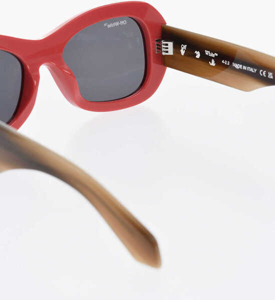 Ochelari de soare Off-White Butterfly Pablo Sunglasses With Contrasting Rods Pink Femei (BM 19253867) 3