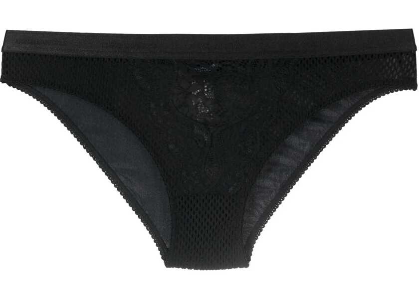Chiloti DSQUARED2 Stretch Lace Briefs Black Femei (BM 19253876) 1