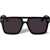 Off-White Aviator Springfield Sunglasses With Logoed Rods Black